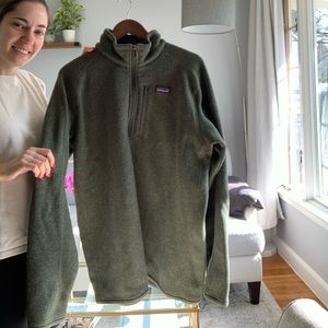 Patagonia | Mens Green Fleece Zip Up | Size XXL